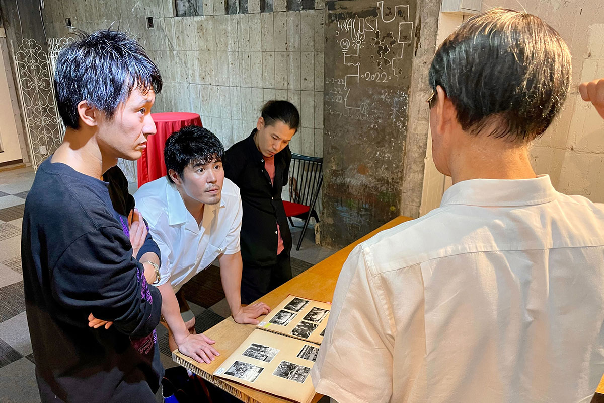 さんぴんの事前リサーチの様子